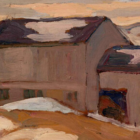 Henrietta Mabel May, Spring snow, Knowlton, about 1927. Courtesy of Montreal Museum of Fine Arts