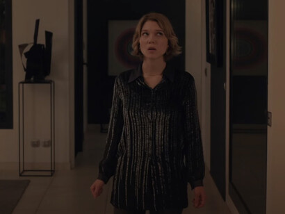 A scene featuring Léa Seydoux from the film 'The Beast'