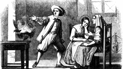 Schizzo Renzo e Lucia di Francesco Gonin