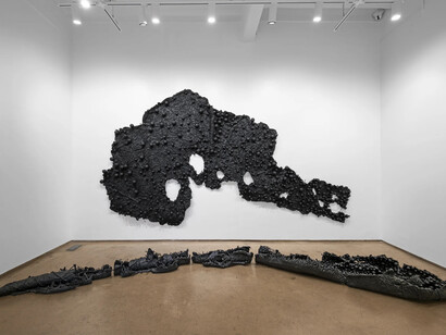 Pushpakanthan Pakkiyarajah, No race, no colour, exhibition view. Courtesy of Experimenter 