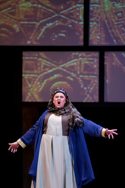La soprano Maribel Ortega. Foto: Daniel Pérez / Teatro Cervantes