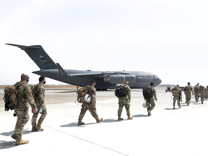 Afghanistan, May 26, Supreme Allied Commander Europe (SACEUR) Admiral James Stavridis visits the ISAF Joint Command at Kabul Afghanistan International Airport, where he is welcomed by IJC Commander Lt. Gen. David Rodriguez, KAIA Commander Col. Dimitrios Pantelatos, and Command Sergeant Major Darrin Bohn