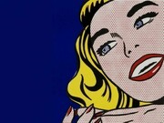 Roy Lichtenstein, Girl, 32.5 x 36cm, lithograph on paper, 1963