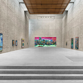 Christian Achenbach, Echotropia, exhibition view. Courtesy of König Galerie