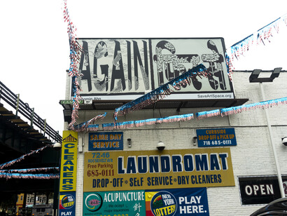 Again is the message to the public that we can begin "again"