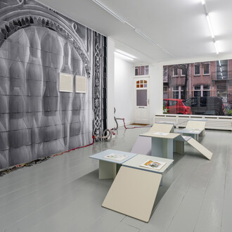 To See the Inability to See, On the nocturnal and most delirious summit of imagination, exhibition view. Courtesy of Josilda da Conceição Gallery