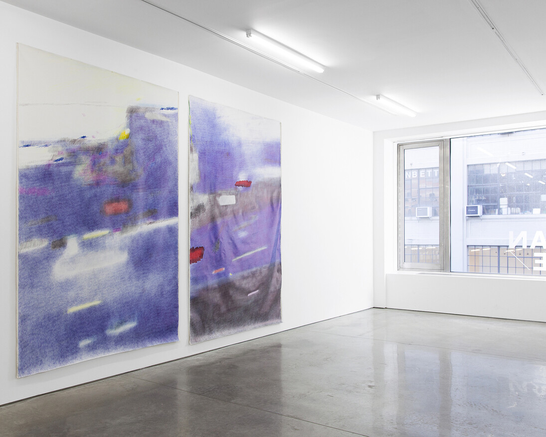 Angiola Gatti, Lines of Time installed, 2018. Courtesy of the artist and RYAN LEE Gallery, New York.