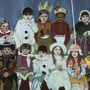 Claire Tabouret, The last day (detail), 2016. Private Collection