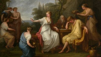 Angelika Kauffmann, La tristezza di Telemaco