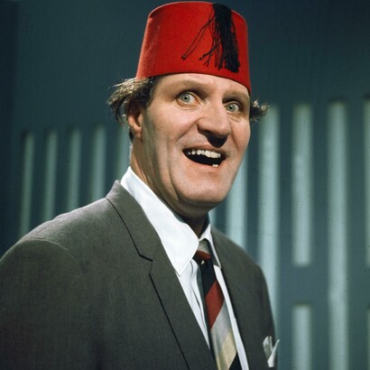 Tommy Cooper was a Welsh prop comedian and magician