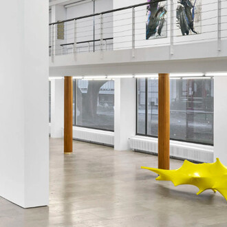 Georg Herold f., exhibition view. Courtesy of Capitain Petzel