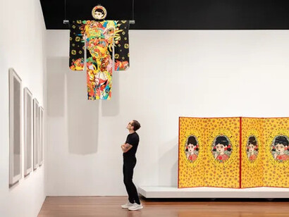 Art of manga, exhibition view. Courtesy of De Young Museum