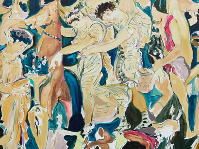 Tomo Campbell, Why Not, 2018, oil on canvas, courtesy of Cob Gallery