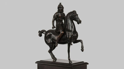 Andrea Riccio, Le Cavalier Hurlant