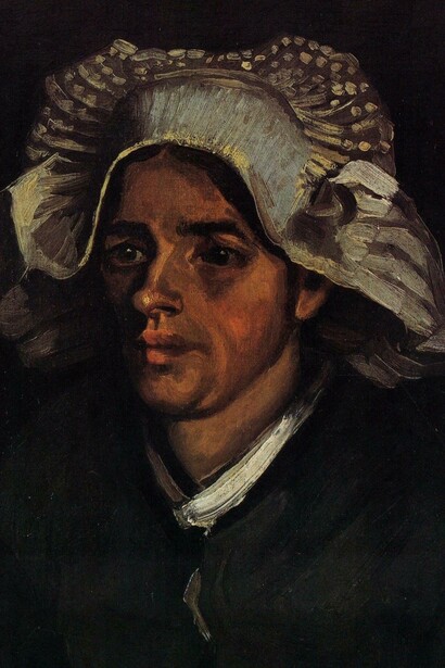 Retrato de Mulher (Cabeça de uma Camponesa), de Van Gogh