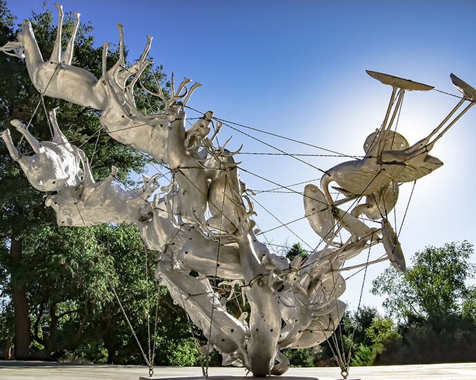 Nancy Rubins. Courtesy of Gagosian