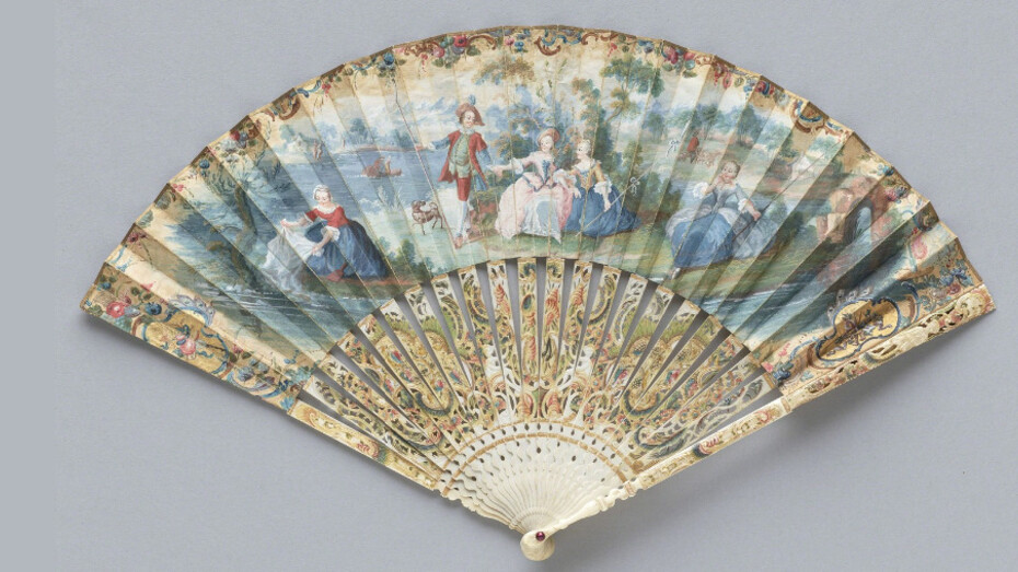 Fans of the Eighteenth Century. Courtesy of De Young Museum