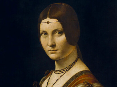 La Belle Ferronnière est un tableau peint entre 1495 et 1497 et exposé au musée du Louvre à Paris. Il est attribué à Léonard de Vinci. S'il y a une idée du bien, qui n'est pas quelque chose de sensible, comme la justice, y a-t-il une idée de la beauté ?