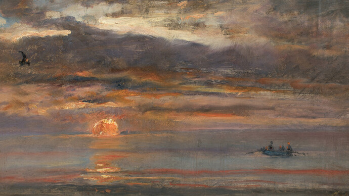 I am sea. Courtesy of Skagens Kunstmuseer
