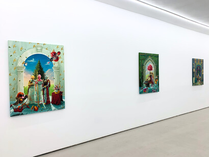 Installation View, Fajar Amali and Oggzgoy, From Indonesia with colors, 2024. Courtesy of Villazan