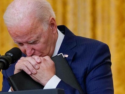 46th President of the USA Joe Biden Praying