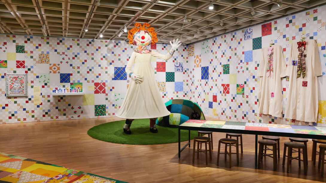 Raquel Caballero, The patchwork portal, exhibition view. Courtesy of Art Gallery of NSW