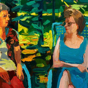 Frank Hyder, Wyoming conversation (detail), 2025. Courtesy of Ethan Cohen Gallery