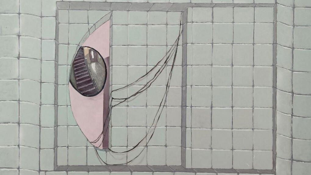 Rubén D'Hers, Filtración de armónicos, vista de exhibición. Cortesía de Galería ABRA