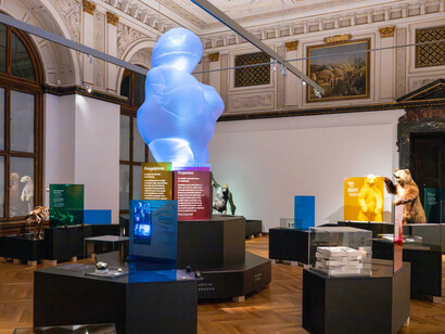 Gutes sammeln, böses sammeln, ausstellungsansicht. Mit freundlicher genehmigung des Naturhistorischen Museums Wien