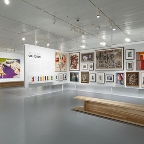 Joan Semmel, In the flesh, exhibition view. Courtesy of the Jewish Museum