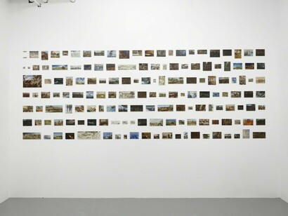 Petit War Paintings, Exhibition view. Courtesy of Snow Contemporary