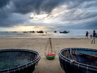 Redes vazias refletem a inutilidade de um dia mal sucedido
