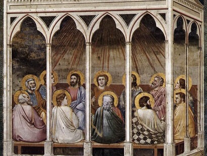 Giotto, 1303-1305 circa, Affresco, 200×185 cm, Cappella degli Scrovegni, Padova
