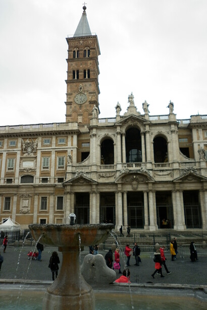Basilica di Santa Maria Maggiore, prospetto principale, Ferdinando Fuga, 1741-43. Foto di Roberto Luciani