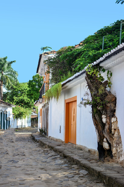 Viela de Paraty, Rio de Janeiro, Brasil