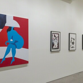 Parra No Work Today, Exhibition view. Courtesy of Joshua Liner Gallery