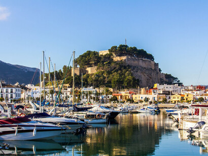 Castillo de Denia, Valencia, España