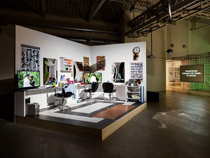 Laure Prouvost, Exhibition view. Courtesy of HangarBicocca