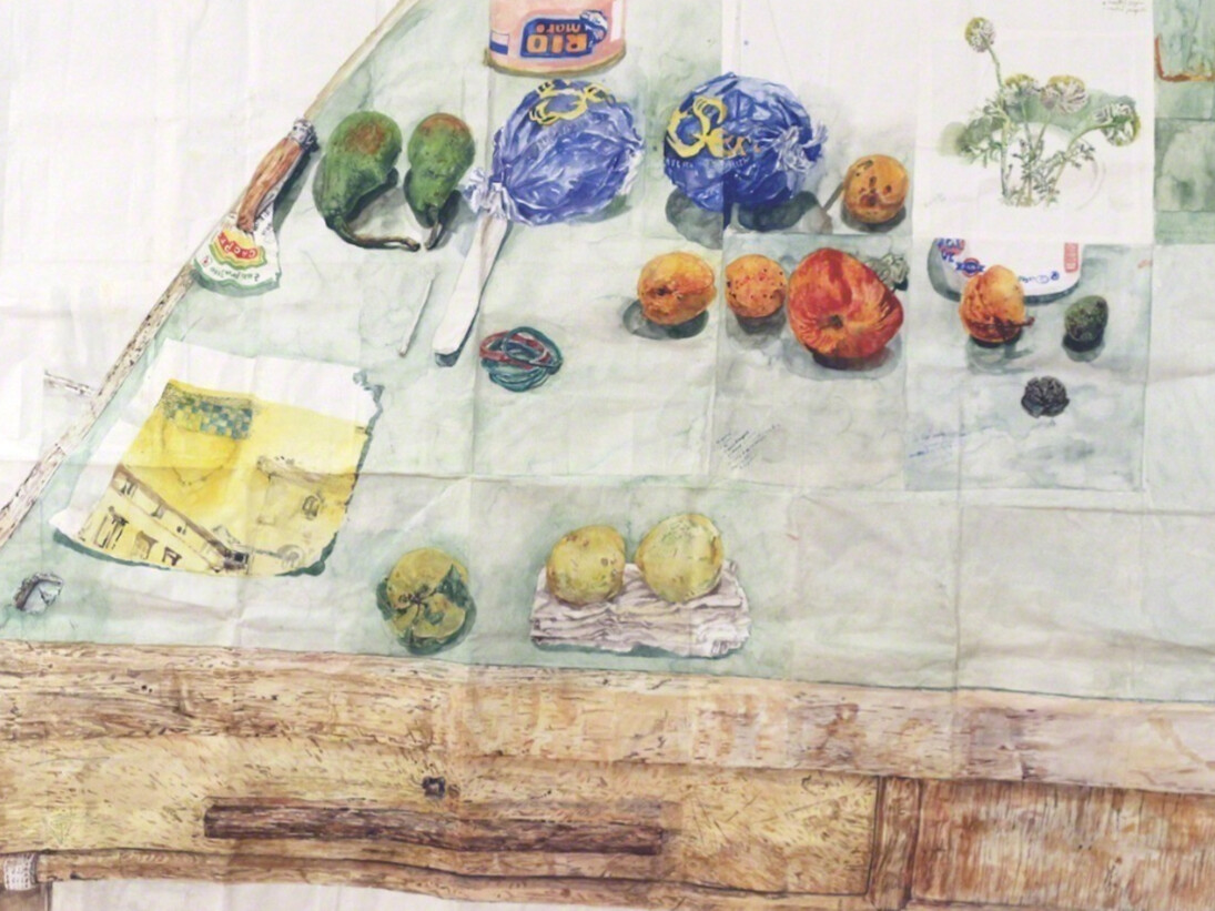 Tables and pills and things. Courtesy of Pierogi 