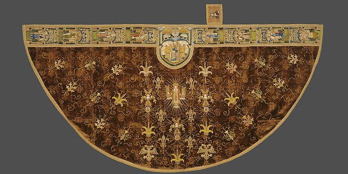 England, Cope, 1475/1525, with later restoration