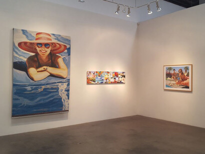D.J. Hall, Exhibition view. Courtesy of Craig Krull Gallery