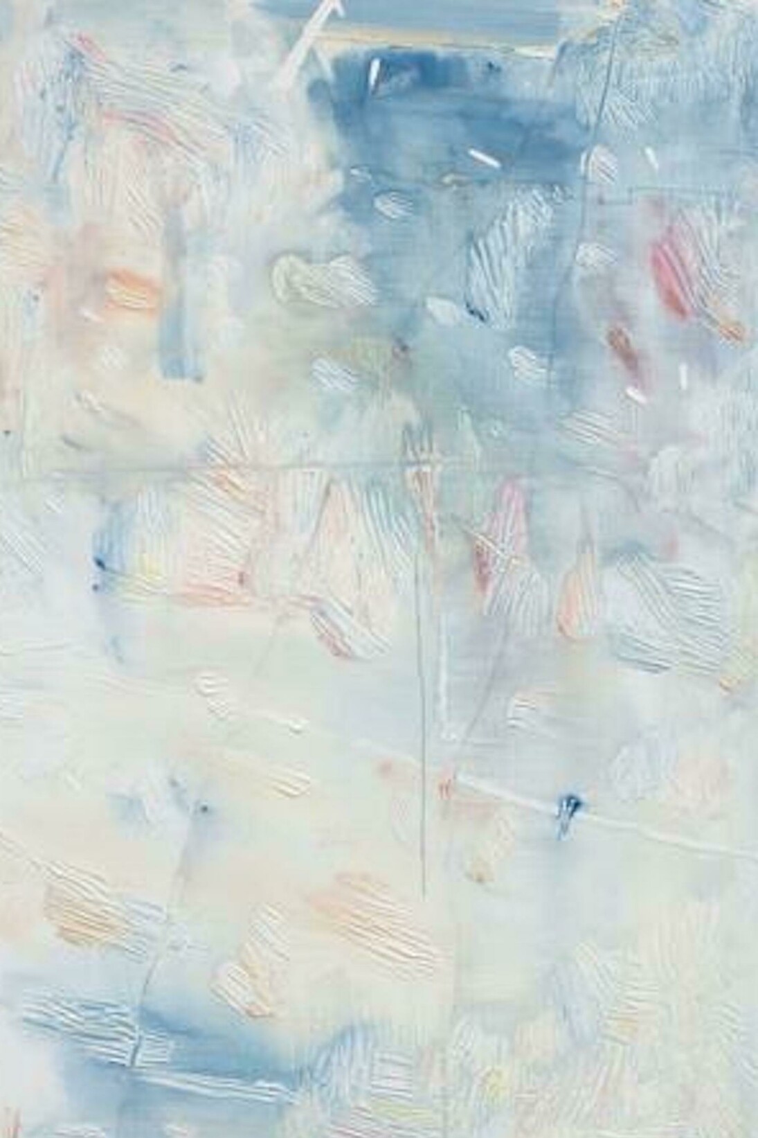 Elegy for whatever (we sing songs), 2016, Oil on linen, 82 x 53 inches  208.3 x 134.6 cm. Courtesy of Marianne Boesky Gallery