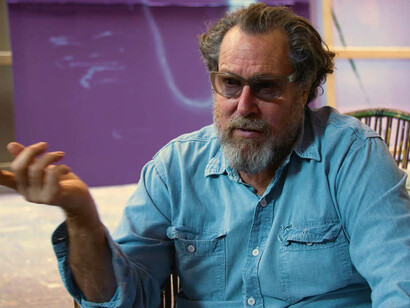 Julian Schnabel. Courtesy of Legion of Honor Museum