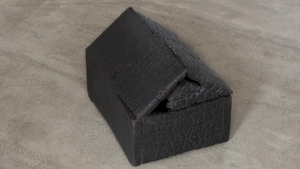 Joel Shapiro, Untitled, 2013, Cast iron, 2 parts, 20 x 21 x 27,3 cm, 7 7/8 x 8 1/4 x 10 3/4 inches © Joel Shapiro, Courtesy of the artist and Almine Rech Gallery