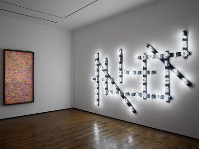 Iván Navarro, Cyclops, exhibition view. Courtesy of Templon 