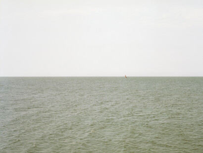 Trevor Paglen, NSA-Tapped Fiber Optic Cable Landing Site, Norden, Germany, 2014, C-print, 121.9 x 152.4 cm, 48 x 60 in. Edition of 5 plus 2 artist's proofs
