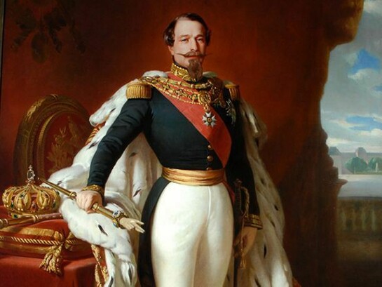 Napoleon III by Jules Vignon, 1867, after Winterhalter. Credit: © The Bowes Museum