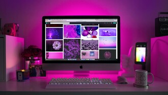 A computer; new technological ways of learning