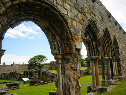 St. Andrews. Les ruines de l'ancienne cathédrale