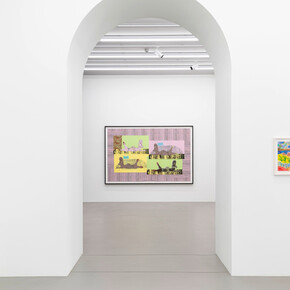 Zeichnungen und drucke (Drawings and prints), exhibition view. Courtesy of Galerie Eva Presenhuber 